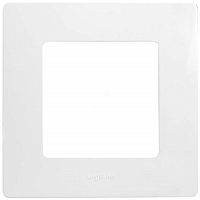 Рамка универсальная Legrand Etika 1-м. белый картинка